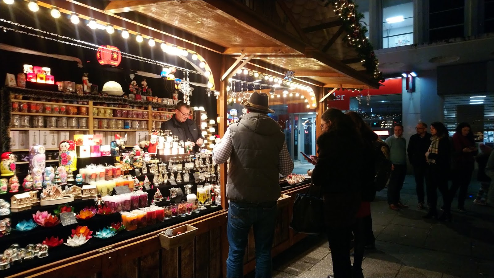 An evening at Southampton Christmas Market