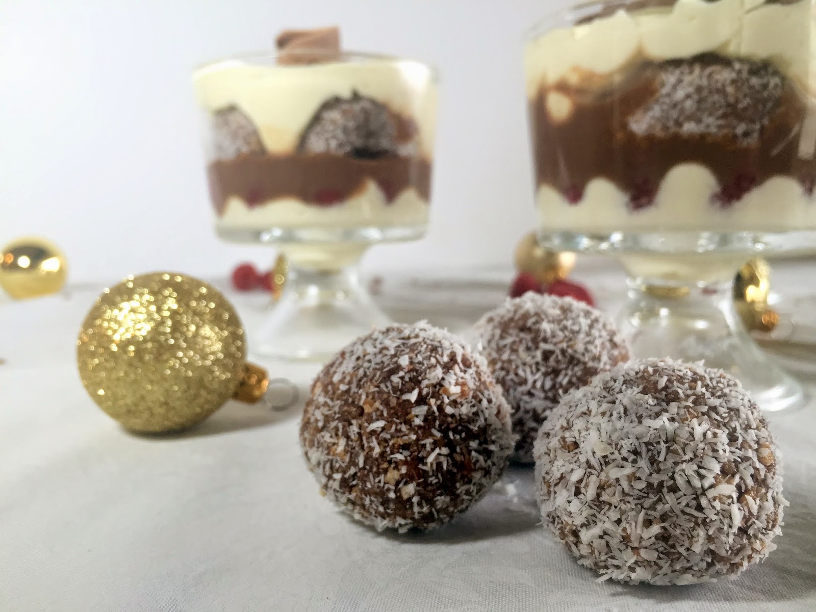 Cassie Cakes Rum Ball Trifle