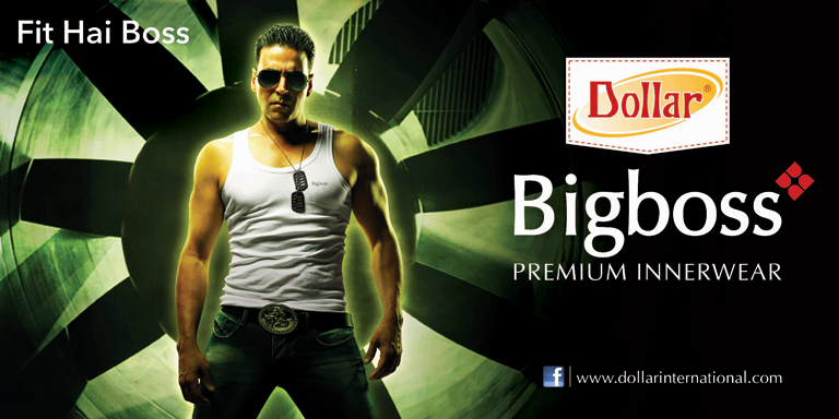 Dollar Big Boss, Akshay Kumar, Print ads, Print Advertisement