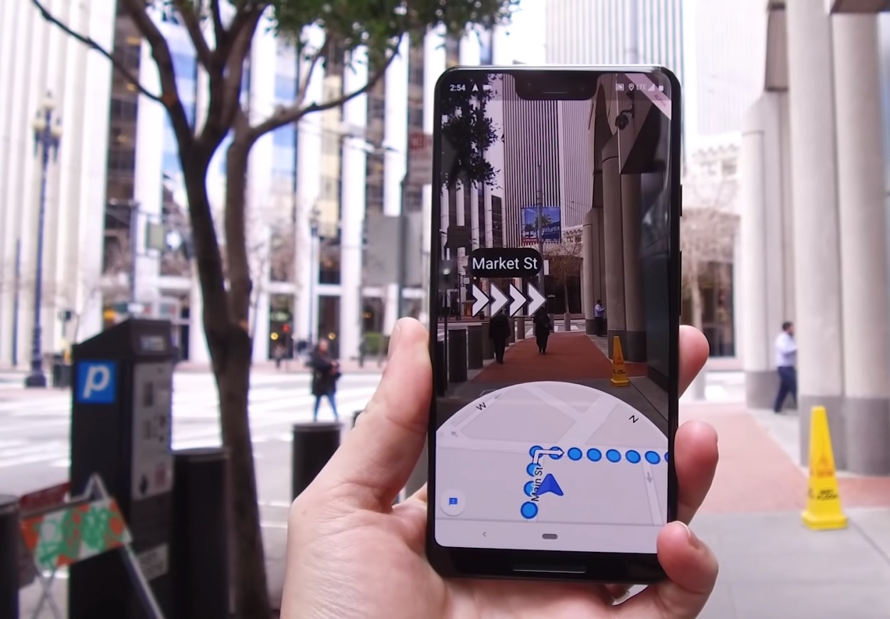 Google Is Rolling out Augmented Reality Navigation feature for Its Maps App