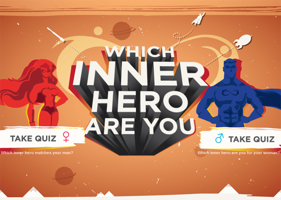 Be Brave Campaign - Which Inner Hero Ara You