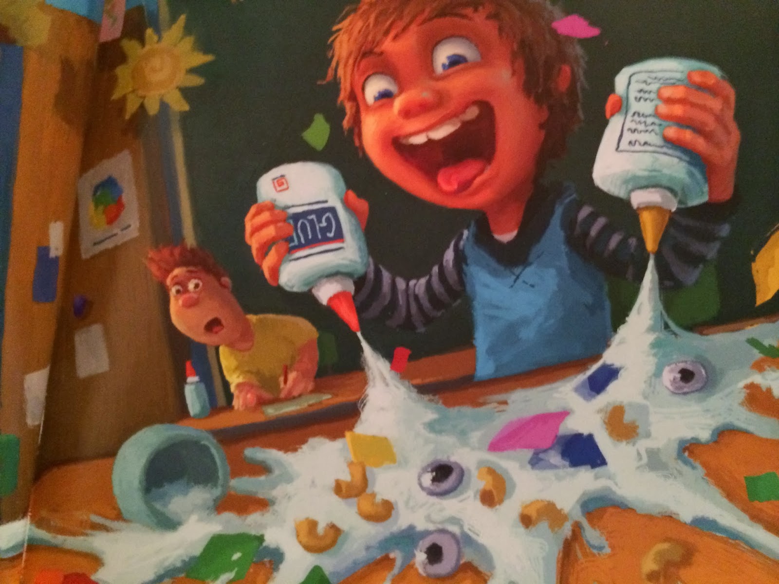 Primary Graffiti Too Much Glue Review and Giveaway