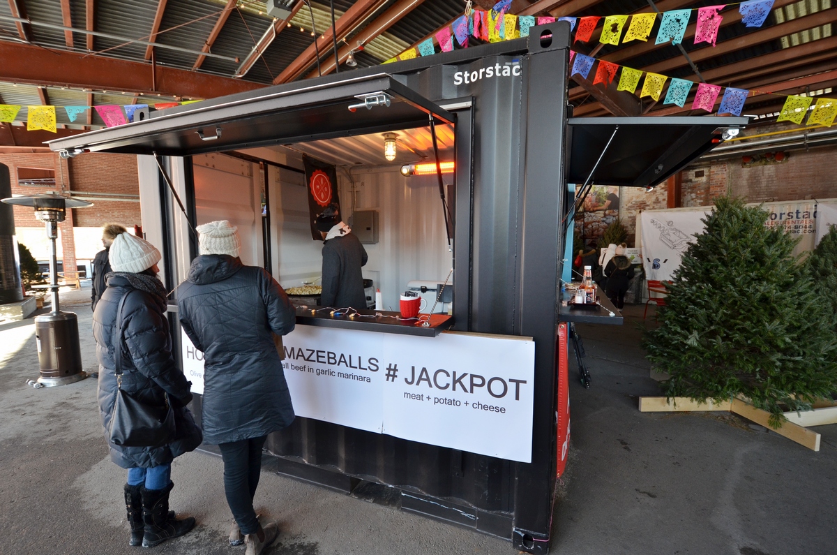 Retail & Food Serving Modified Container Kiosks Best Shipping