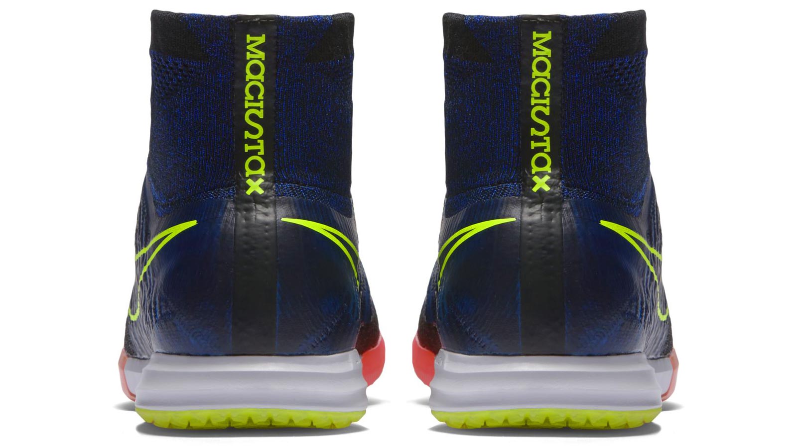 Black, Blue, Volt and Pink Nike Magista X