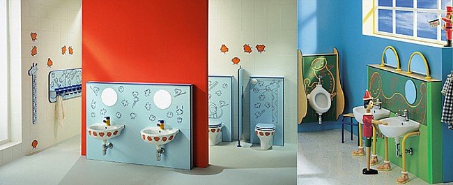 LiliBaby: Ideas Baños Infantiles