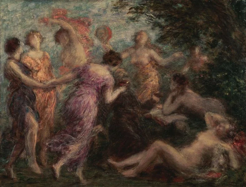 The Nymphs | Henri Fantin-Latour 1836-1904 | French Symbolist painter 