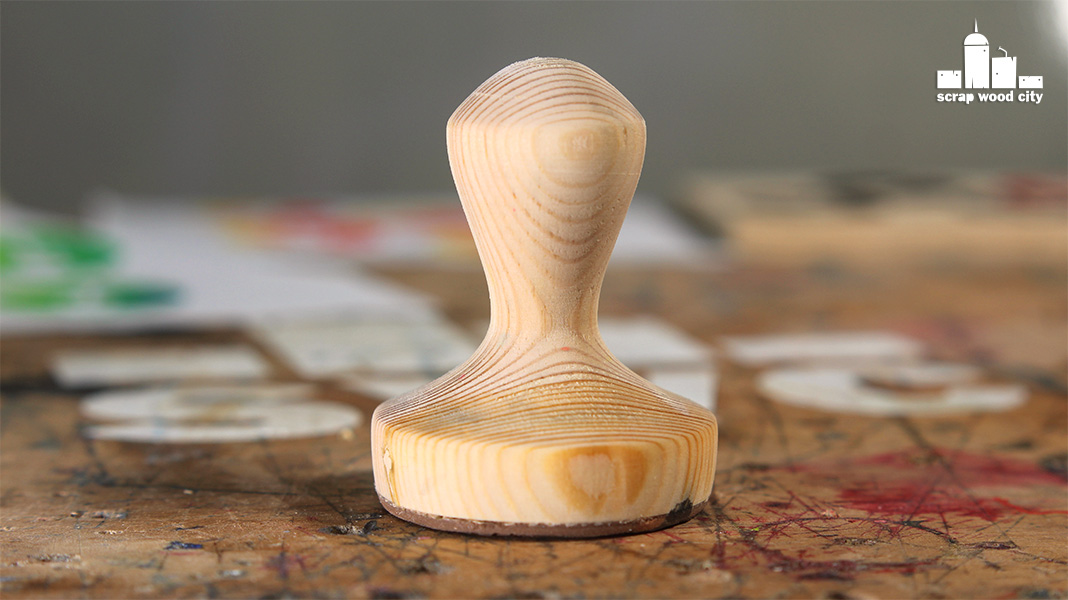 scrap wood city How to make linoleum stamps DIY