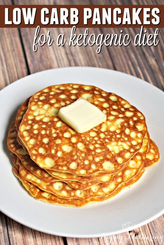 Low Carb Pancakes for the Ketogenic Diet