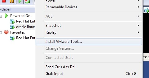 oracle vm shared folder