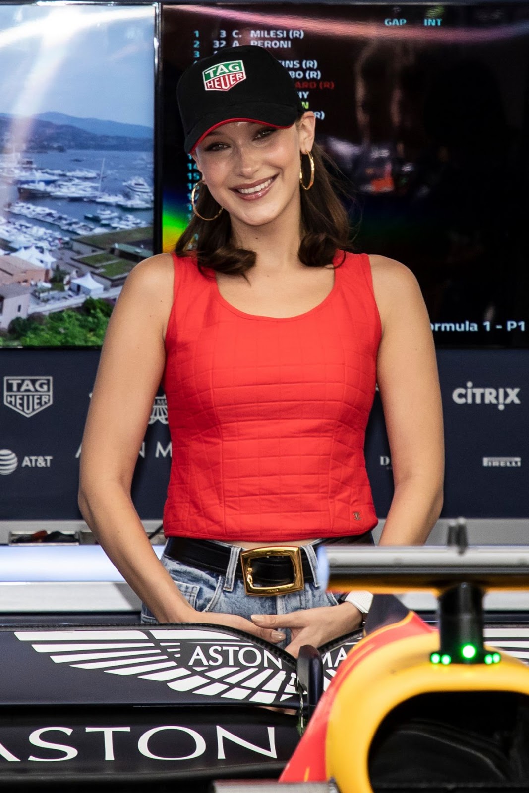 Bella Hadid At 76th Monaco Formula One Grand Prix at Circuit de Monaco