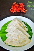 Neer Dosa Recipe | Chef Venkatesh Bhat Recipes - Recipe #3