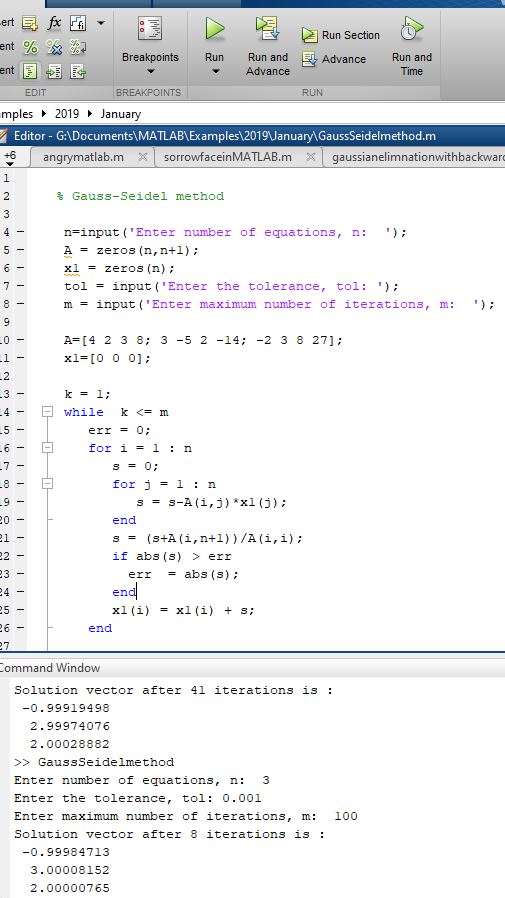 Solving Linear Equations In Matlab Example - Tessshebaylo