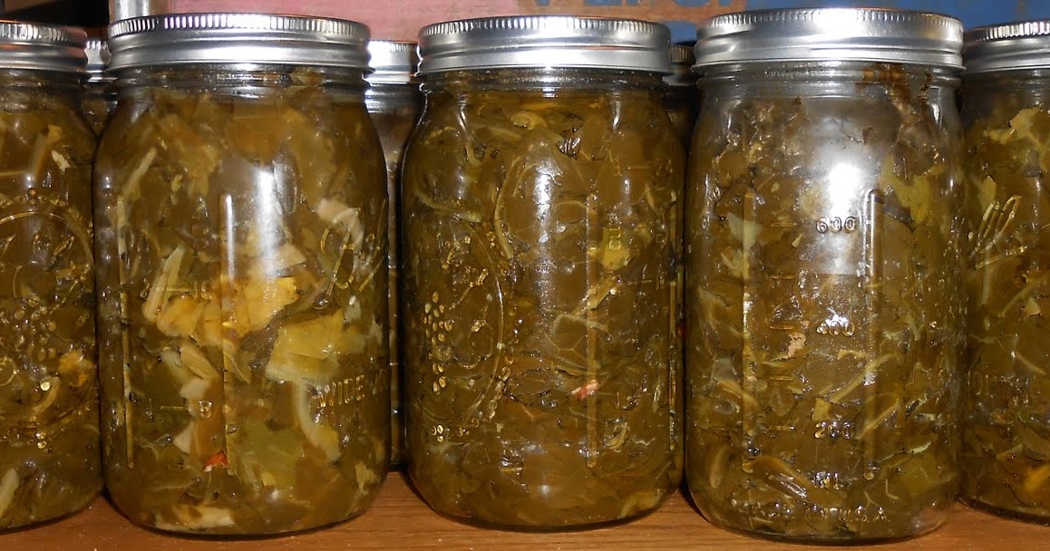 A Working Pantry From the Archives Canning Collard Greens