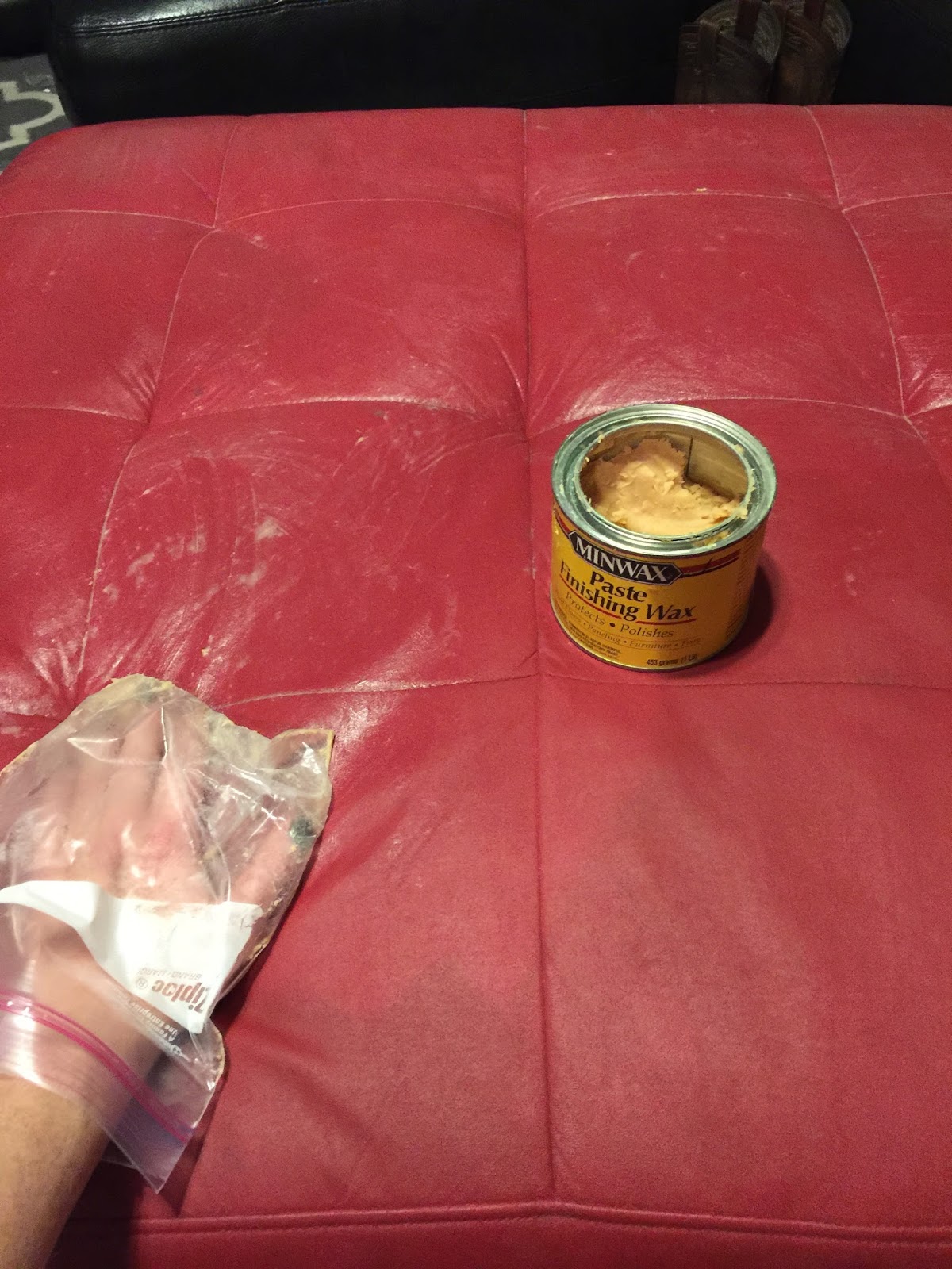 Chalk Painting......A Microfiber Couch?