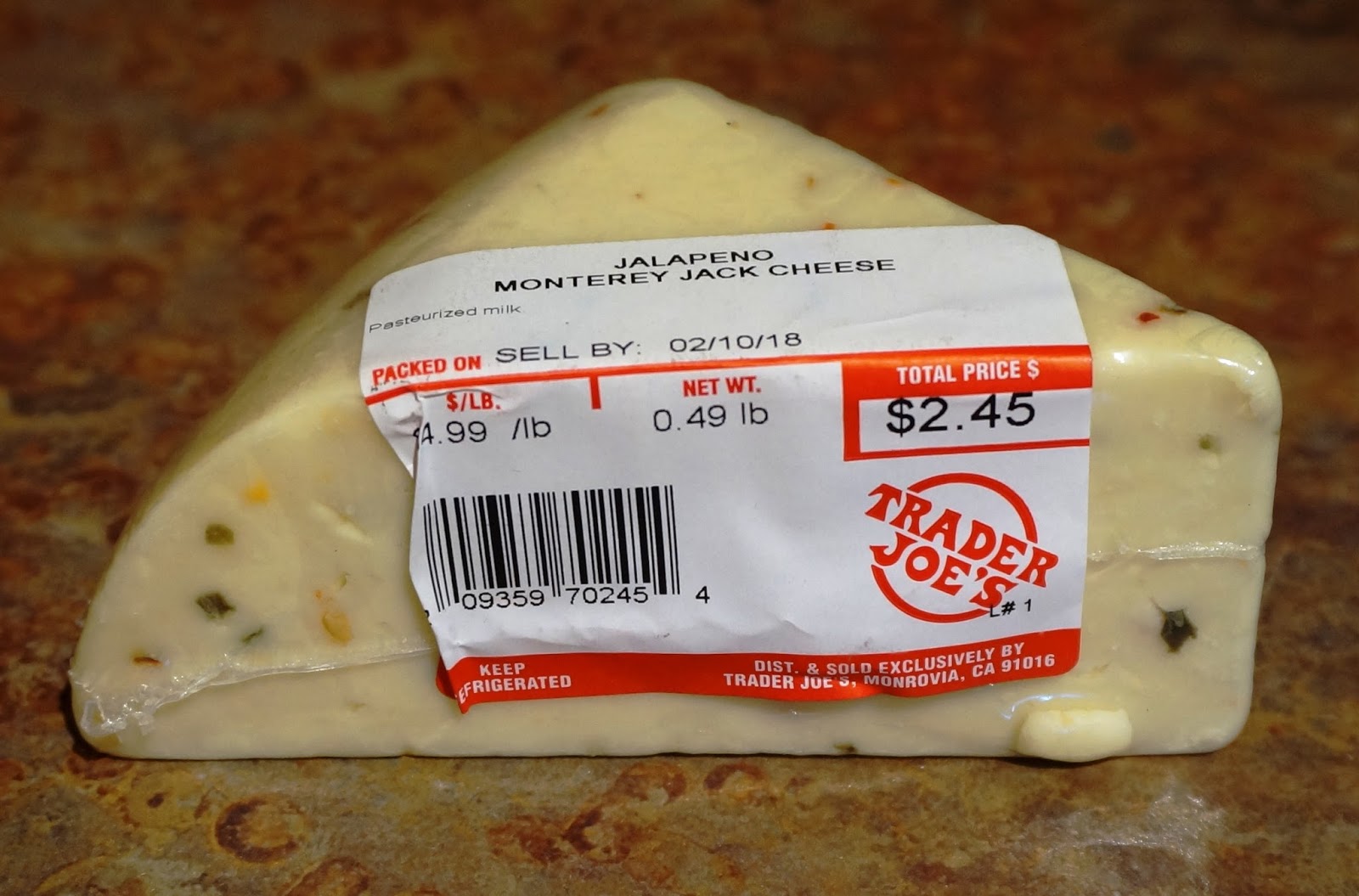 Exploring Trader Joe's Trader Joe's Jalapeno Monterey Jack Cheese