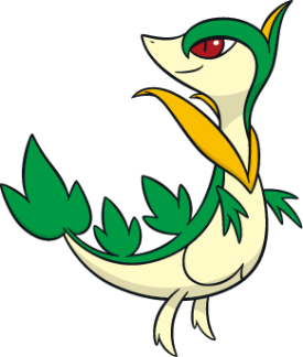Mundo Pokémon - 497- Serperior. Tipo: planta. Evolução