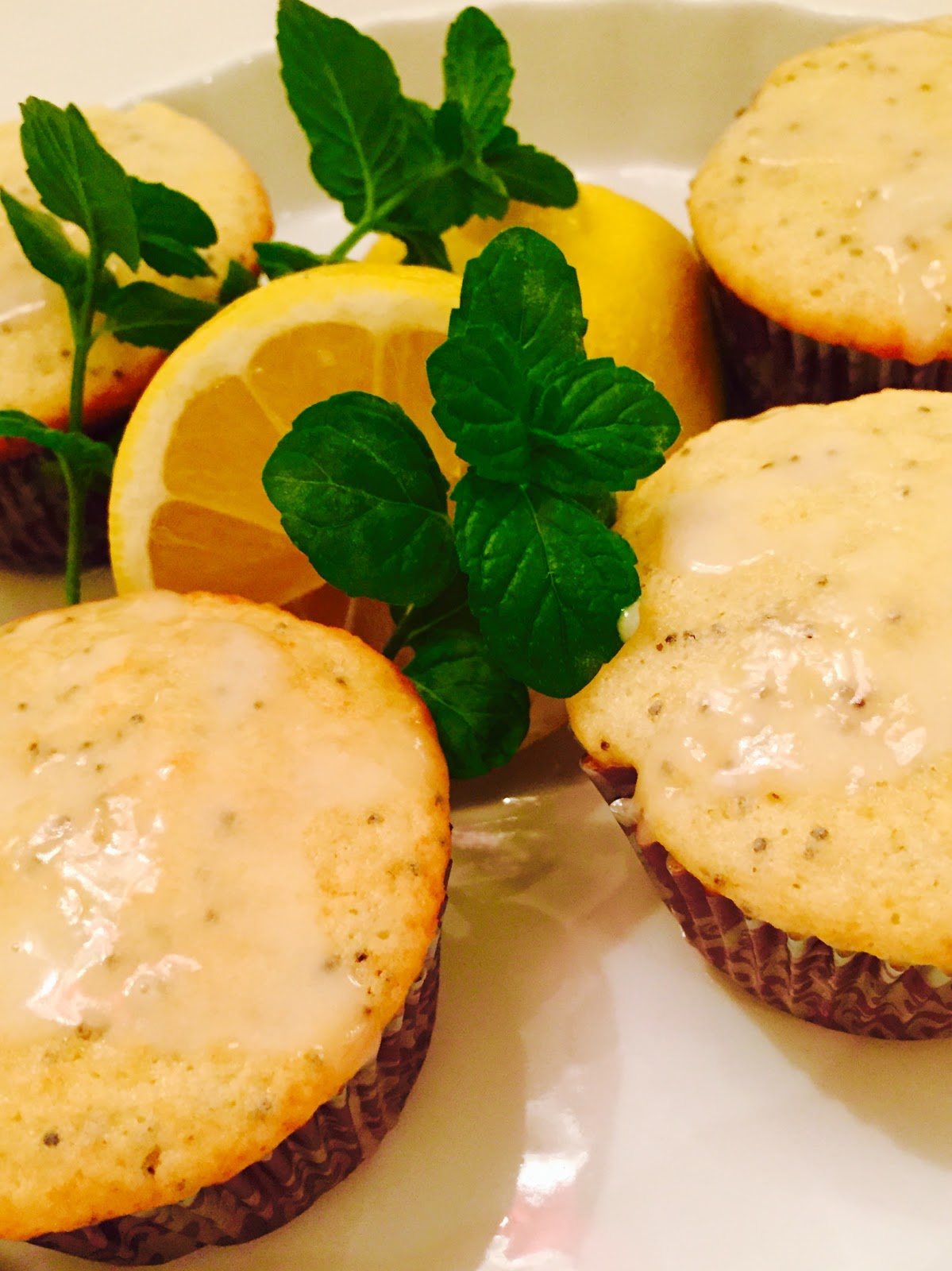 lemon poppy seed muffins- The Style Sisters