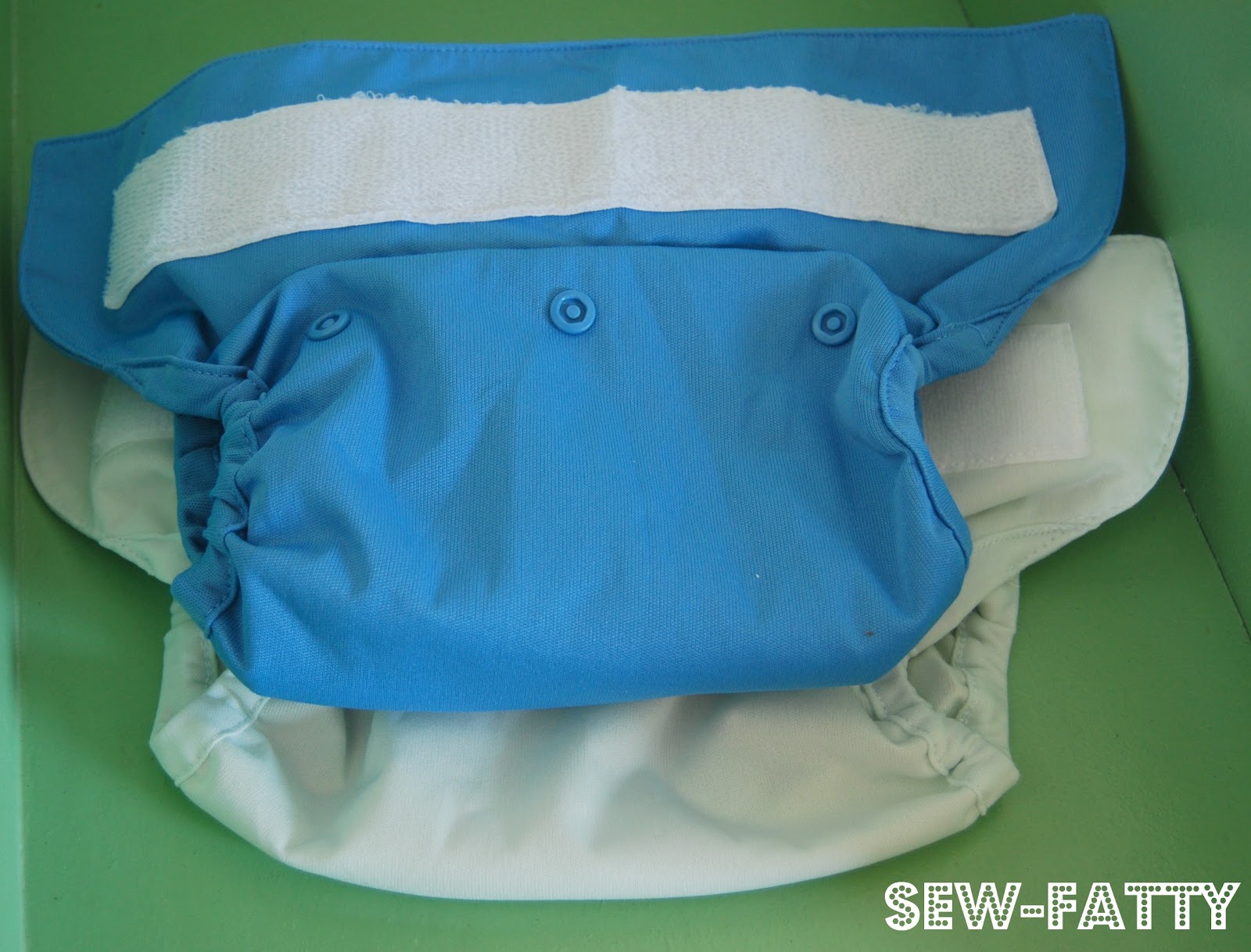 sewfatty How to care for Aplix (Velcro) Diapers