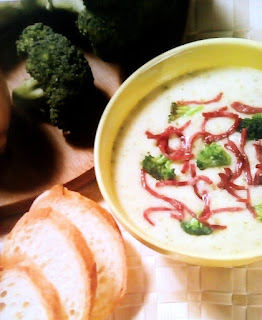 Gambar Resep Soup Krim Brokoli