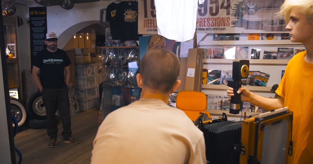 Shooting Large Format Portraits for Dickies Photography Blog Tips