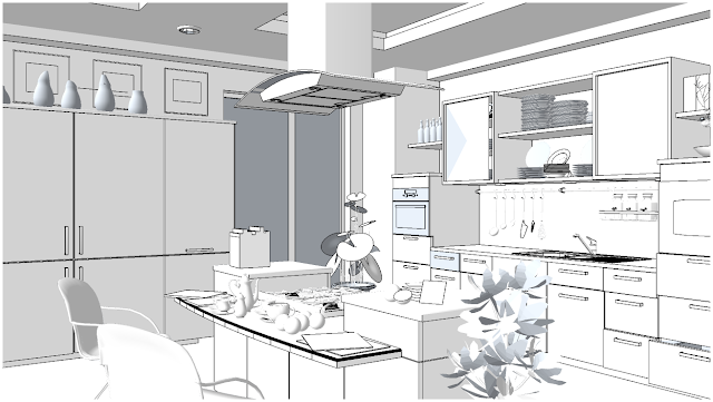  it widens the issue of friends architects who generously part amongst us  FREE SKETCHUP 3D SCENE KITCHEN AREA 