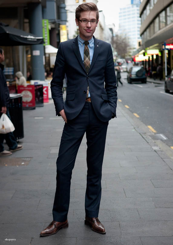 NZ STREET STYLE, FASHION BLOG, WALLACE CHAPMAN: Lunchtime...high street