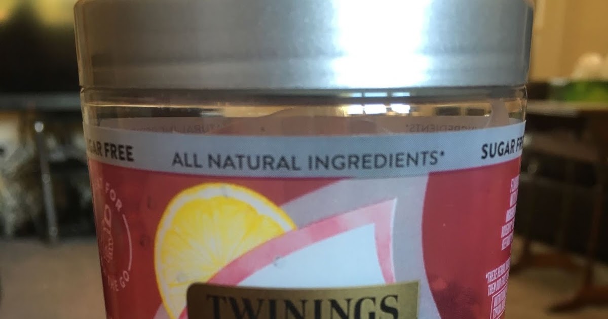 FOODSTUFF FINDS Twinings Cold Infuse Rose Lemonade (No Tea) Bags For