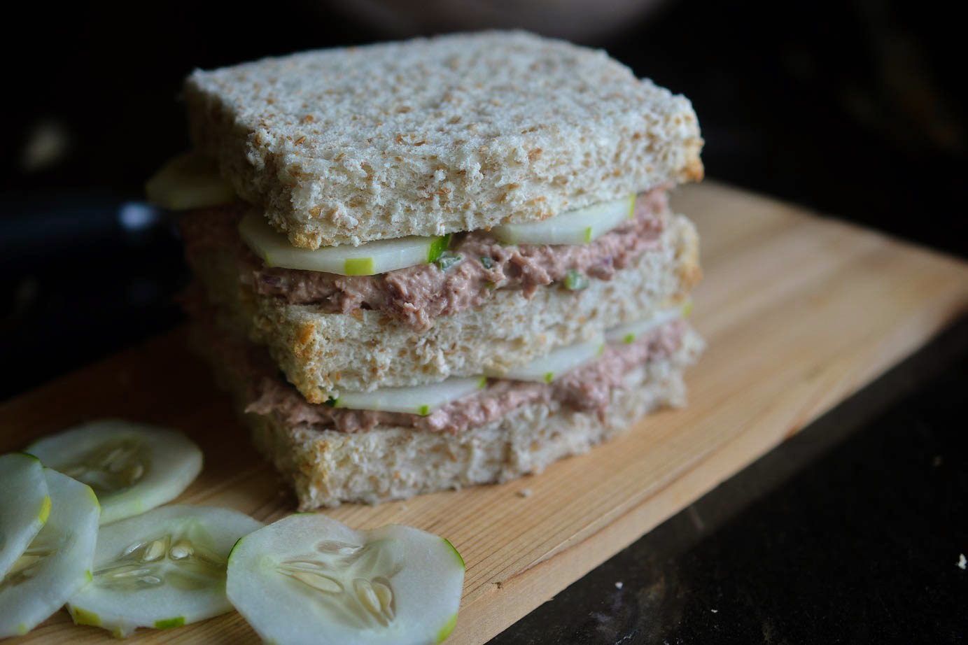 Greedy Girl Jamaican corned beef sandwich aka Bully beef sandwich