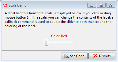 Py In My Eye: Tkinter ttk.Scale Demo