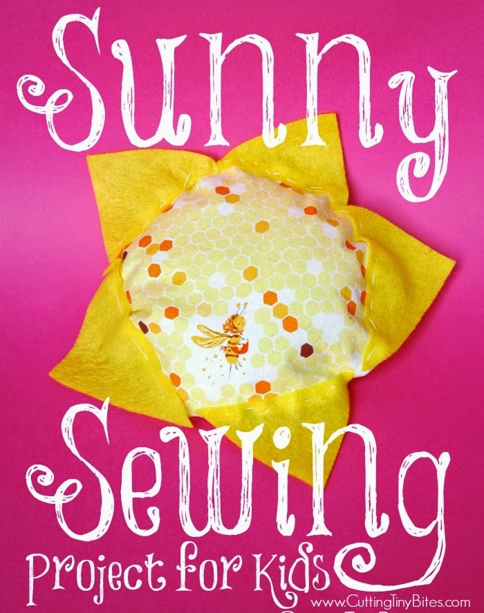 sunny sewing kids craft for preschool weather theme