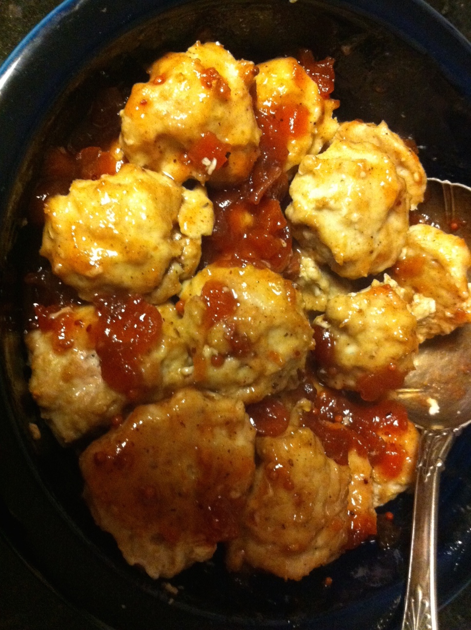 Journey of an Italian Cook Thanksgiving Turkey Meatballs with Apple