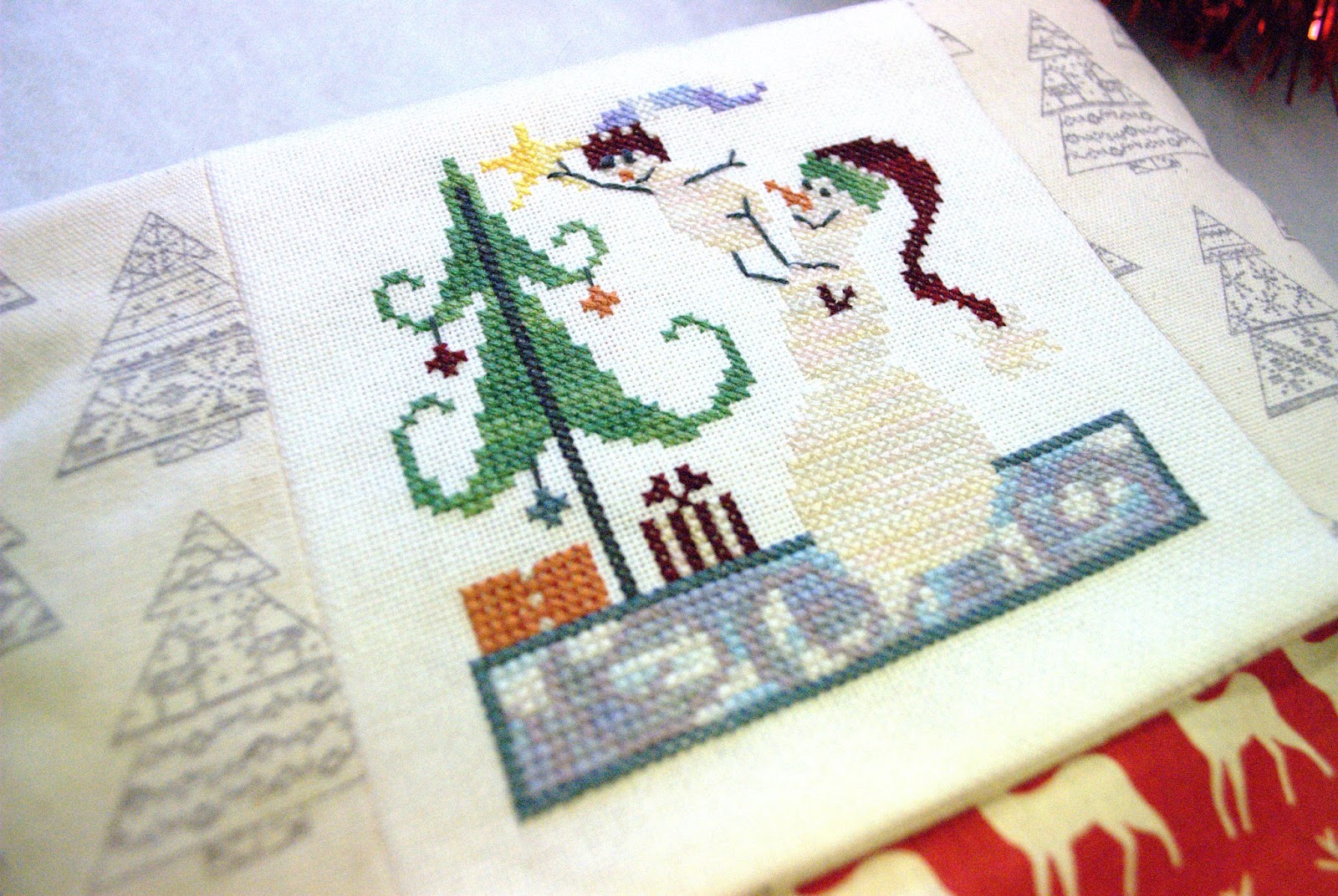 Pull The Other Thread Christmas Secret Cross Stitch Finally Unveiled