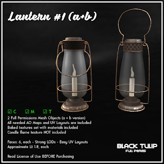[Black Tulip] Mesh - Lantern #1