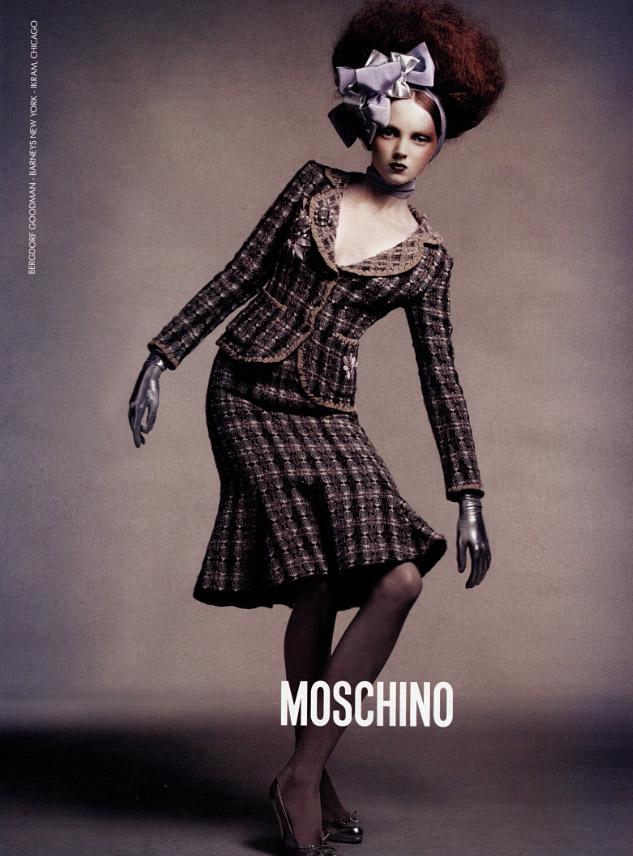 Sophie and Anna's Blog: Moschino Ads