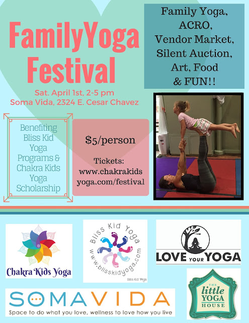  tickets for family yoga fest