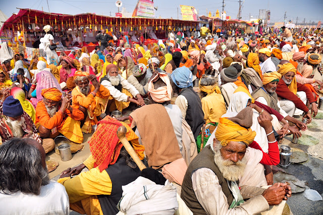 Kumbh mela 2013 ganga allahabad food