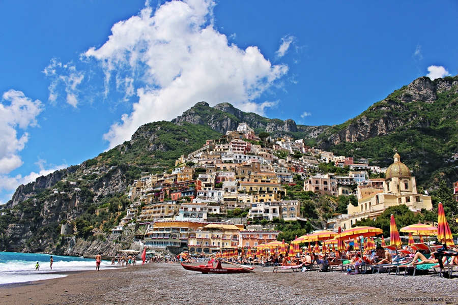 Jak zorganizowac podroz do Positano / Wie organiesiert man eine Reise nach Positano