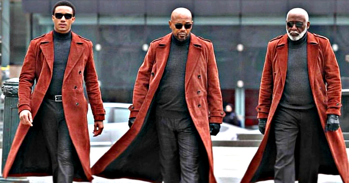 Três gerações de “Shaft” se reúnem na primeira imagem da sequência ...