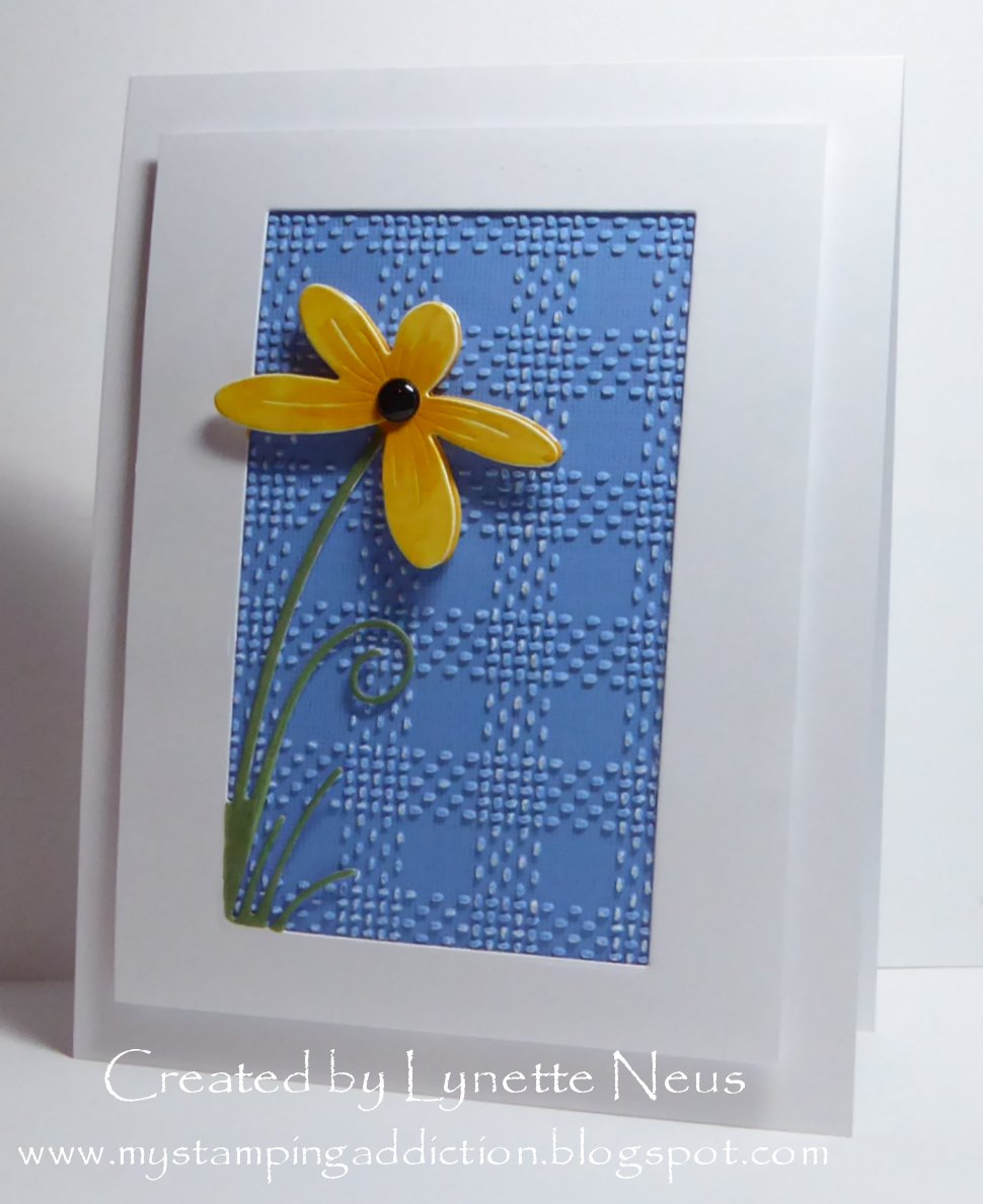 My Stamping Addiction Daisy Die Cut