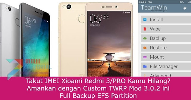 TUTORIAL FIX IMEI ATAU MEID HILANG SETELAH FLASHING XIAOMI REDMI NOTE 3 PRO KAMU TUTORIAL FIX IMEI ATAU MEID HILANG SETELAH FLASHING XIAOMI REDMI NOTE 3 PRO KAMU