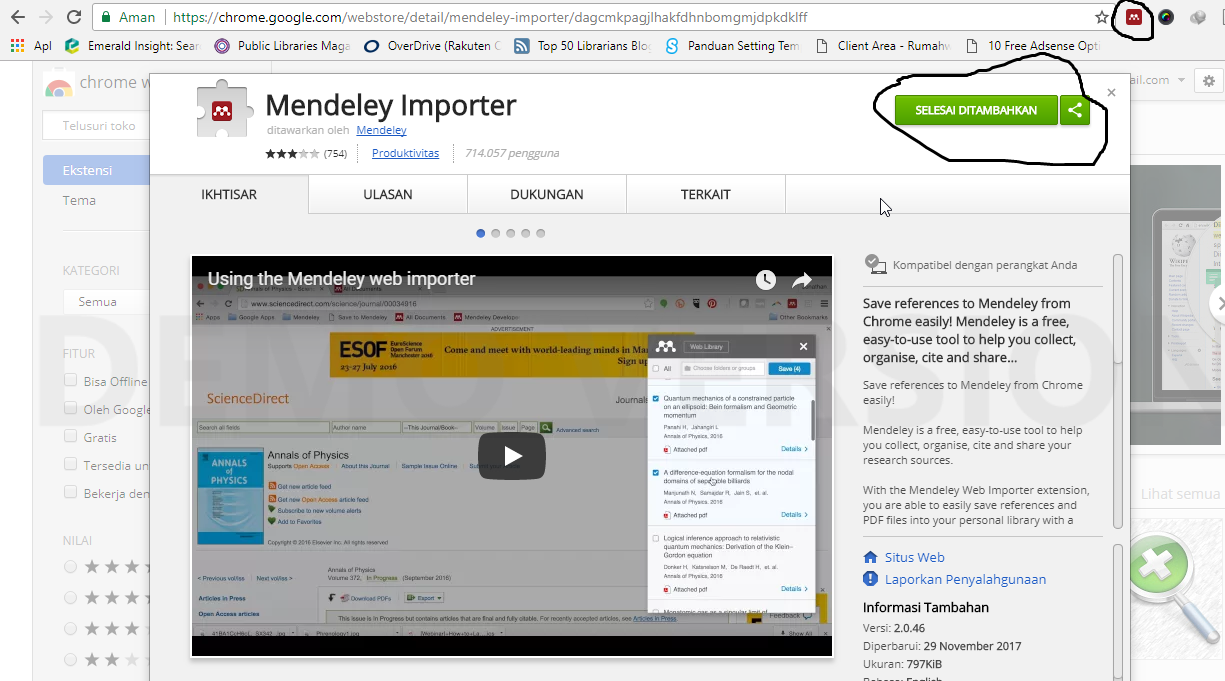Menambah Referensi Sitasi Sumber Online di Mendeley kangbudhi weblog