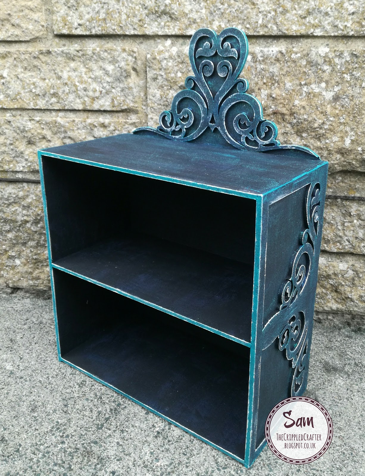 The Crippled Crafter MDF Shelf Daisy's