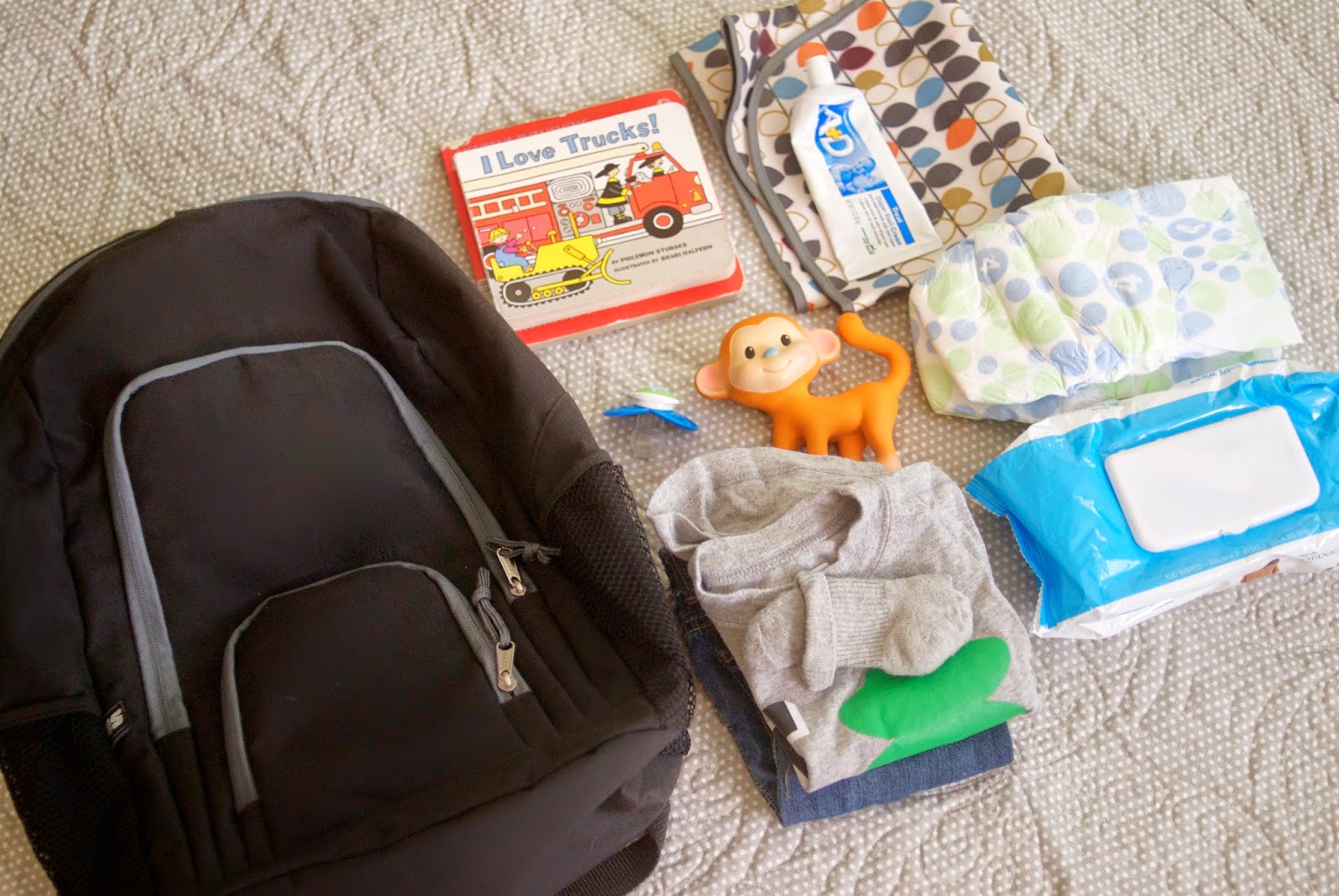 Ditching the Diaper Bag