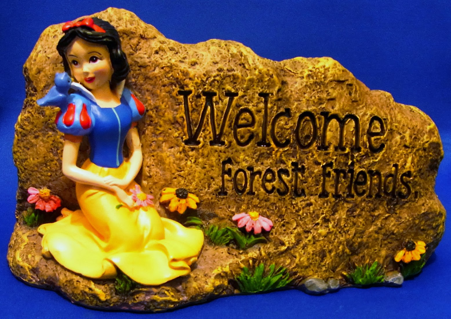 Filmic Light Snow White Archive Resin Rocks & Garden Statue