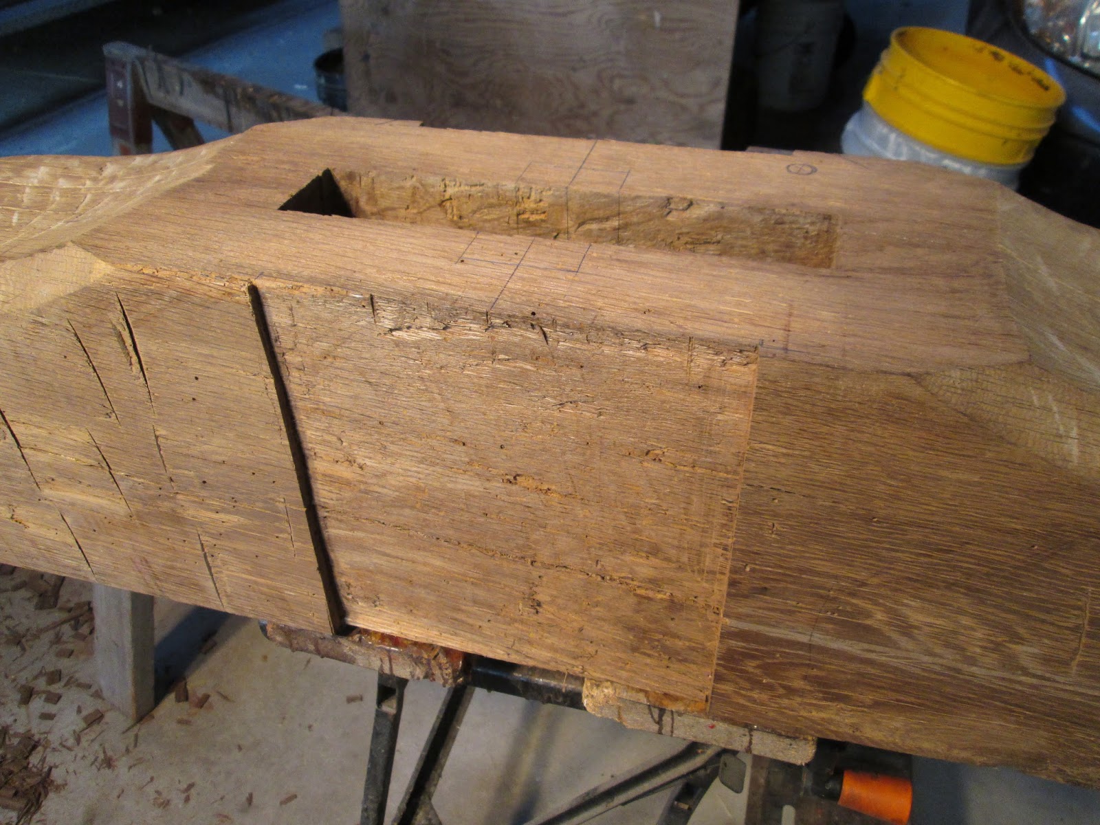 Bridges To The Future Mortise and tenon table base