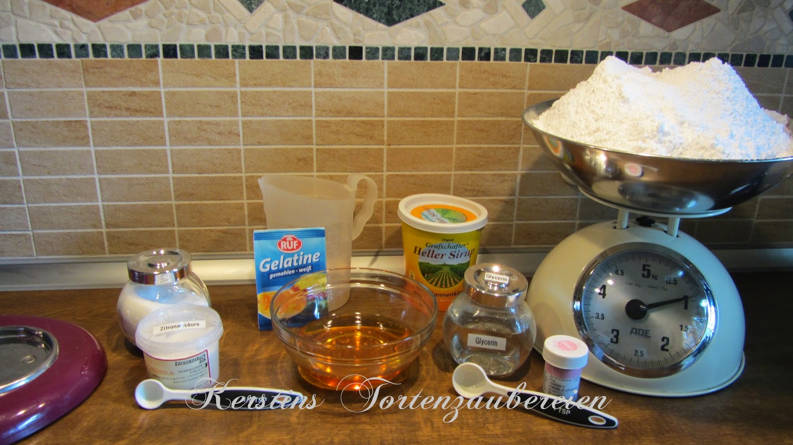 Rollfondant selbst herstellen