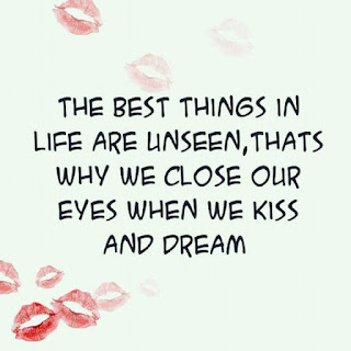 the best things in life are unseen
