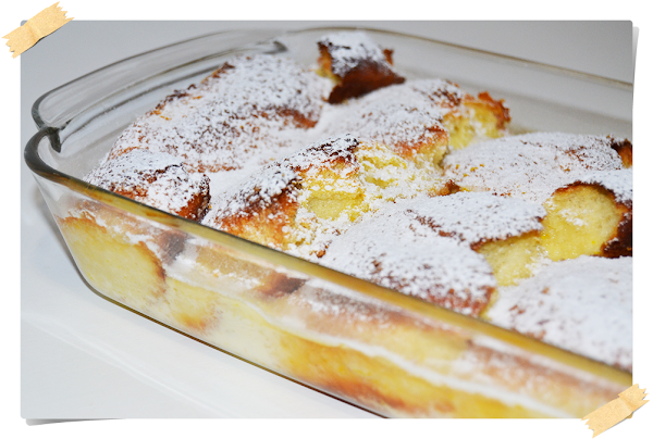 Pudín de pan de leche
