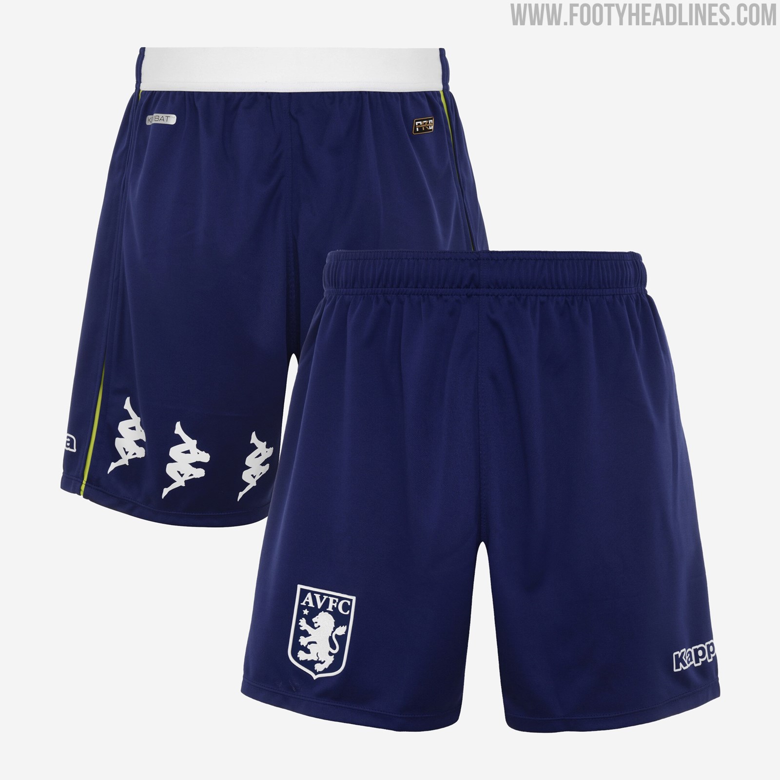 aston villa third kit shorts- SchoolPro