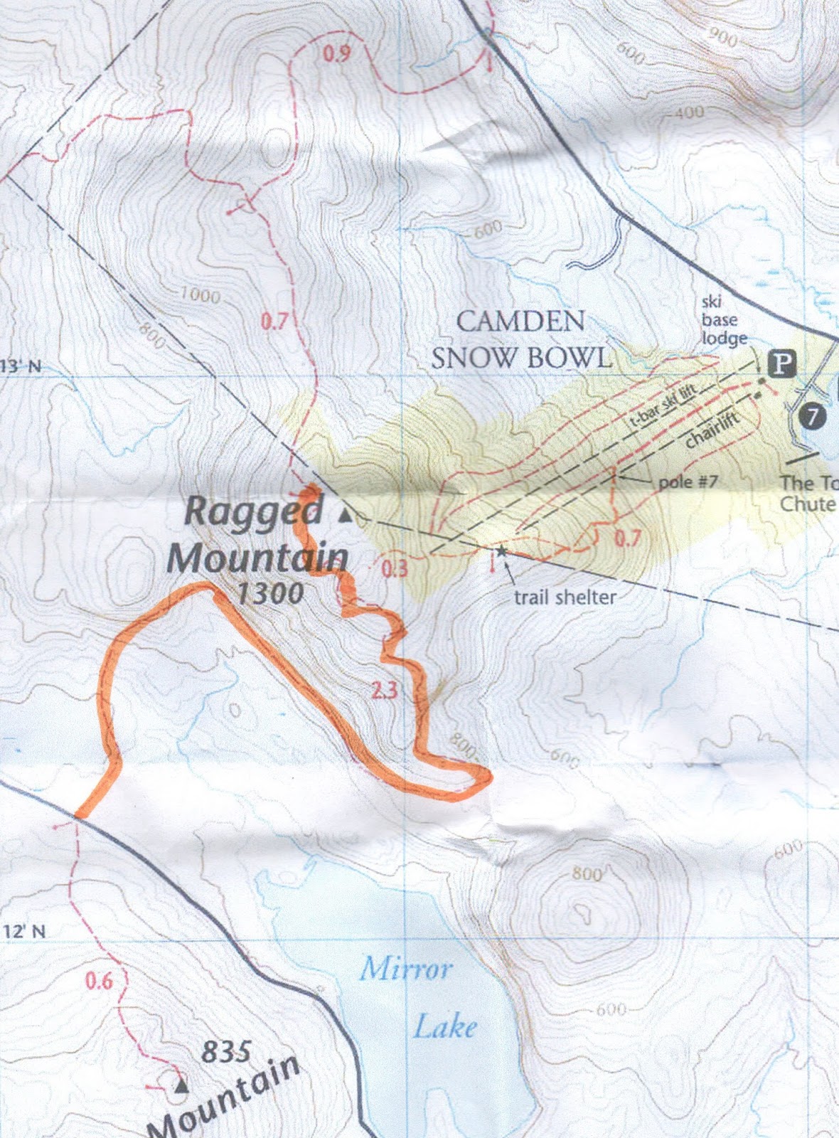 Hiking in Maine with Kelley 7/17/15 Ragged Mountain